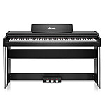 Donner DDP 200 Pro Graded Hammer Action Digital Piano, Black
